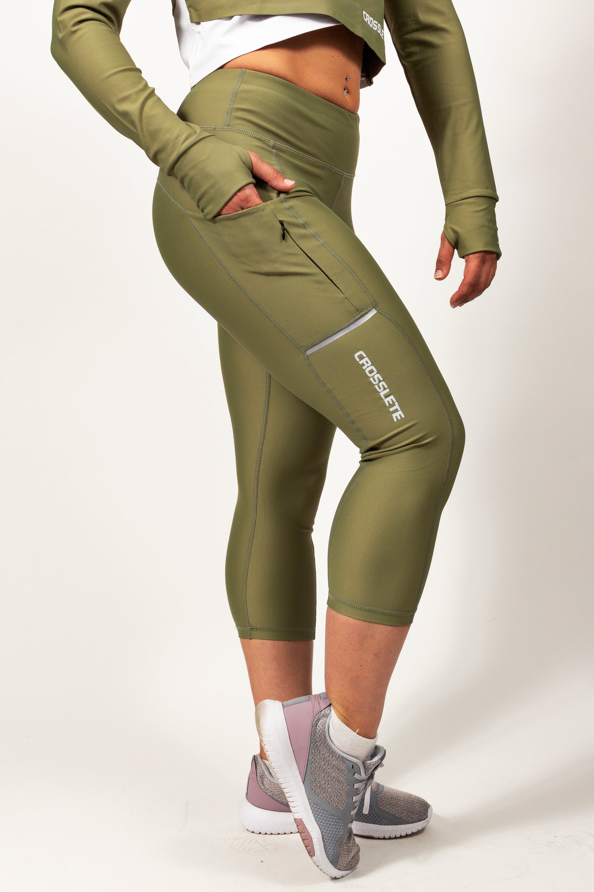 IVY GREEN LEGGINGS